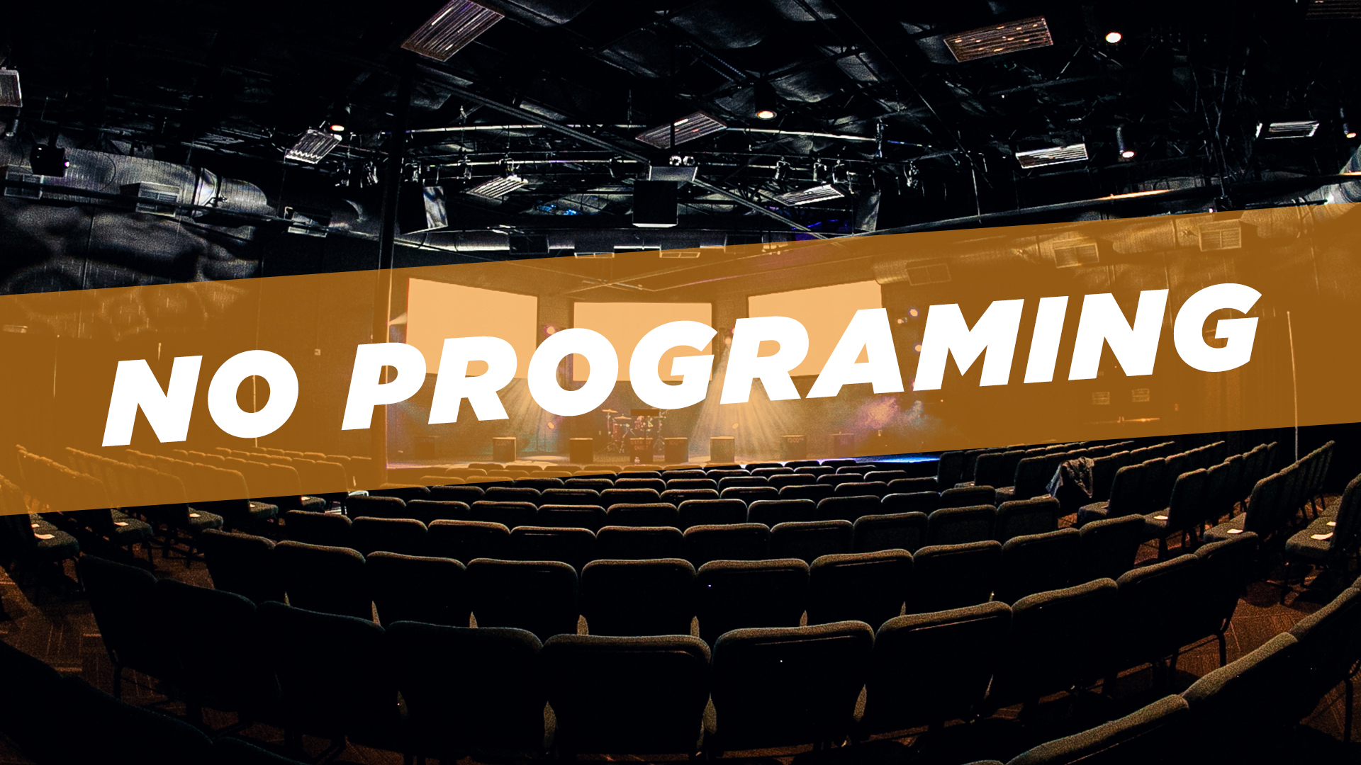No Student Programming