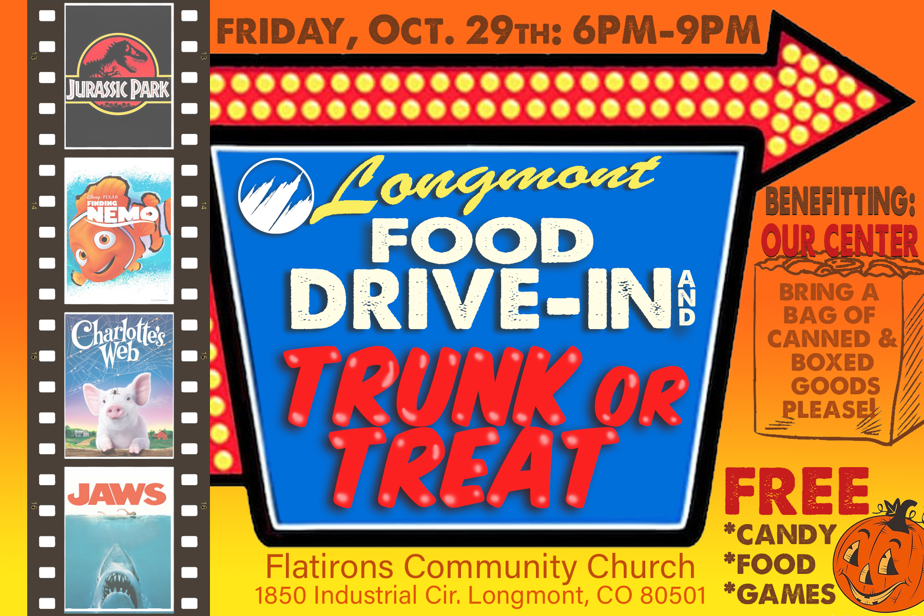 Trunk or Treat and Food Drive
